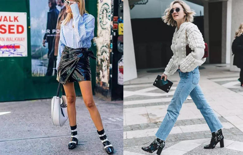 你想要的时尚风格应有尽有,复古方跟鞋穿搭