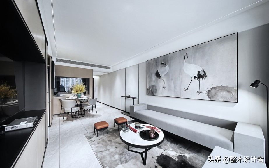 广州设计师设计的家极简风,设计师家的中式装修