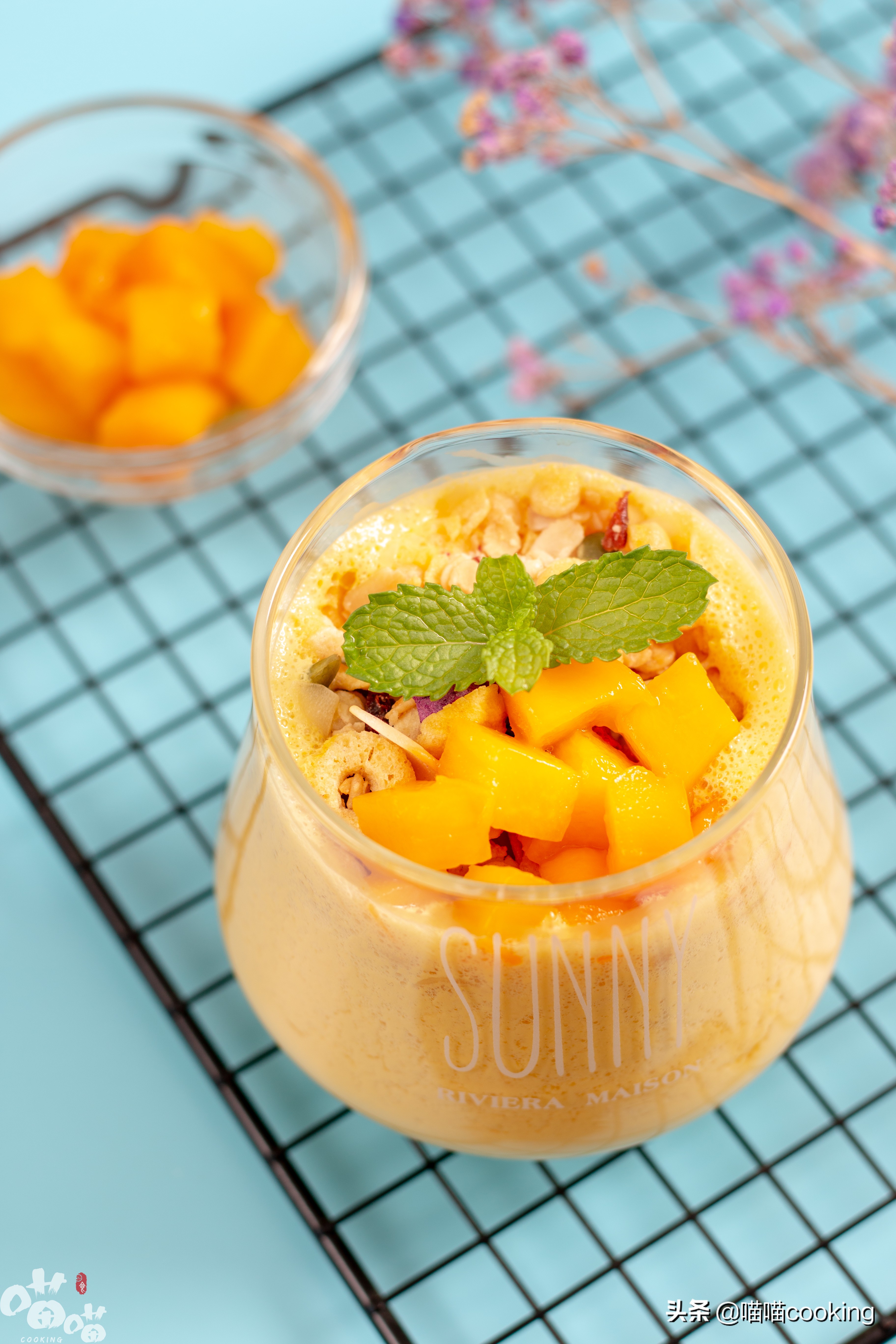 芒果简单易做的甜品做法,芒果控软糯香甜