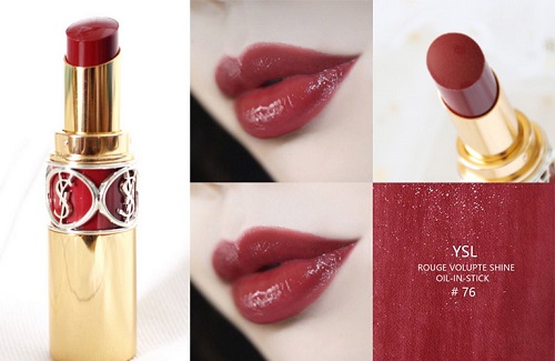 ysl1966口红和阿玛尼206颜色比较,ysl口红最新必买色号排名小金条