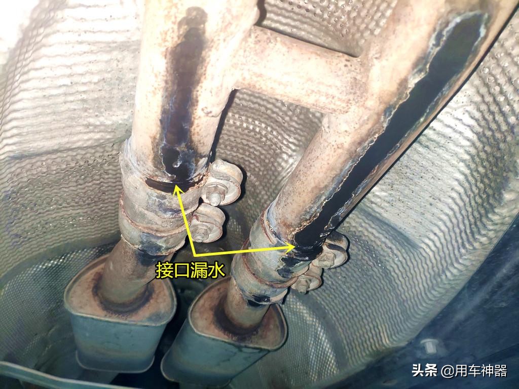 排气管漏气噪音大,排气管漏气修理多少钱