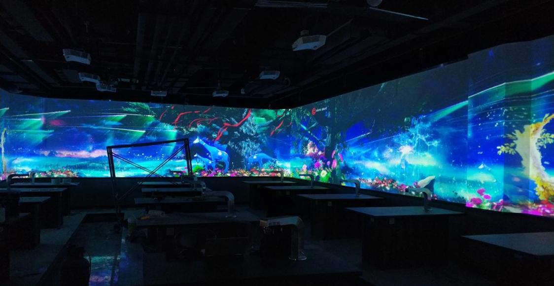 3d全息投影餐厅大厅装修多少钱,5d全息投影饭店装修一平方多少钱