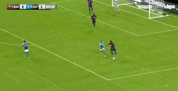 巴萨vs登贝莱gif,巴萨vs皇马登贝莱浪费机会总结