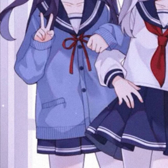 姐妹头像两个人都在一起,姐妹头像二人一对无脸