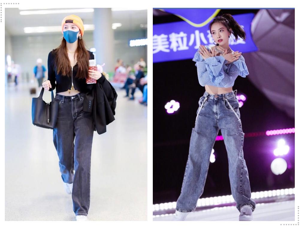 老爹裤的搭配才时髦,老爹裤让你显瘦又时髦