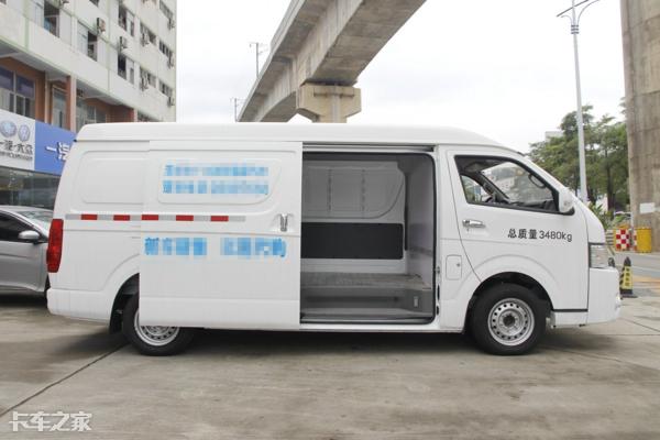 吉利远程新能源4.2厢货车配置介绍,吉利新能源4.2米油电混合高栏货车