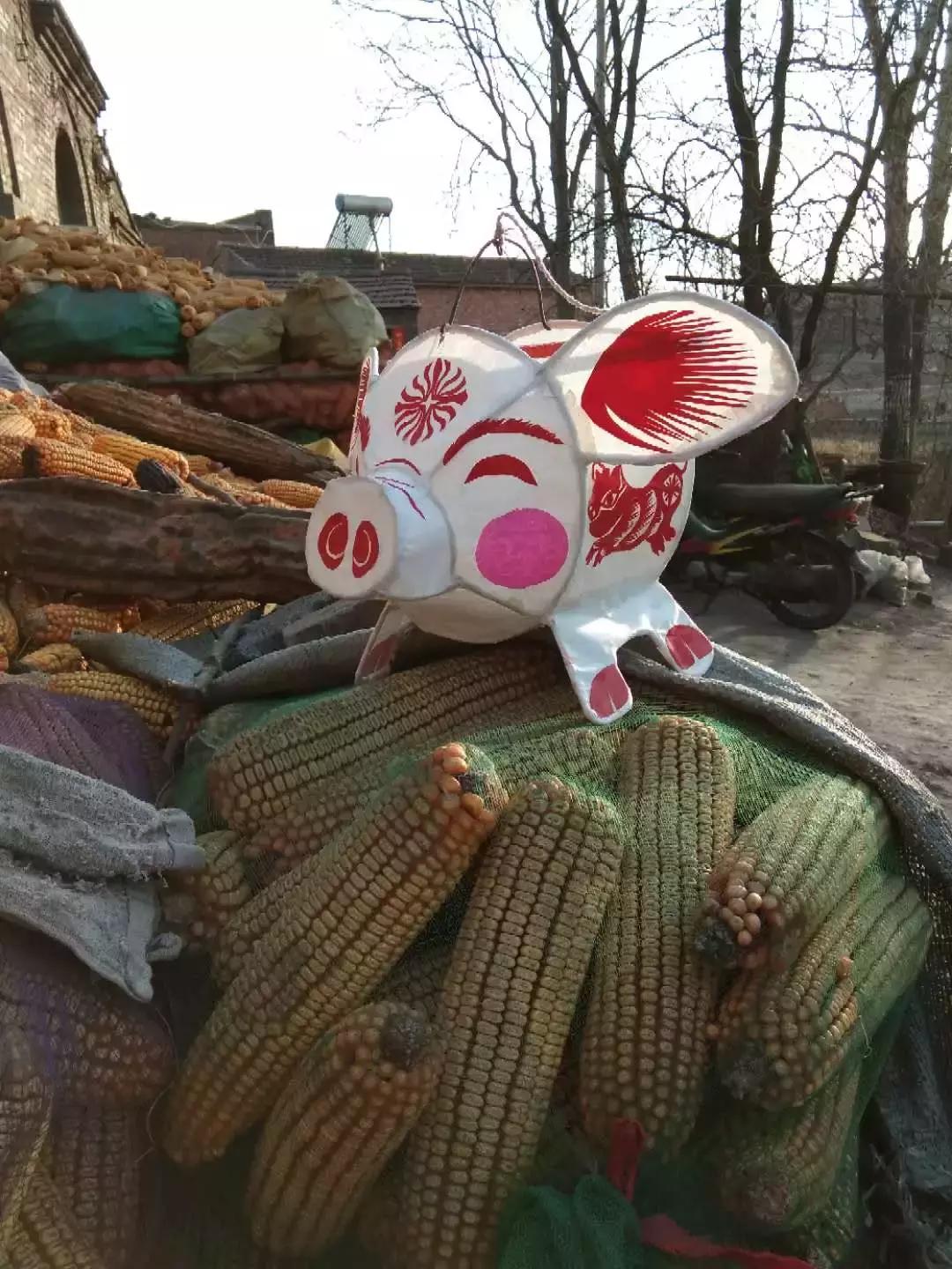 元宵花灯手工制作小猪,元宵节小猪灯笼手工