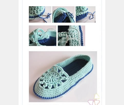 钩织毛线鞋编织图案大全,钩毛线鞋编织教程简单好看