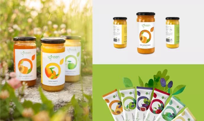 食品饮料品牌策划电商包装设计,日本高档糖果展示桶包装设计