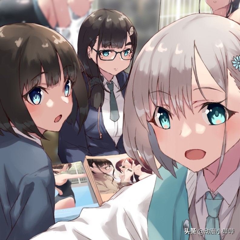 二次元可爱萌妹子秒变肌肉女汉子,二次元运动日常