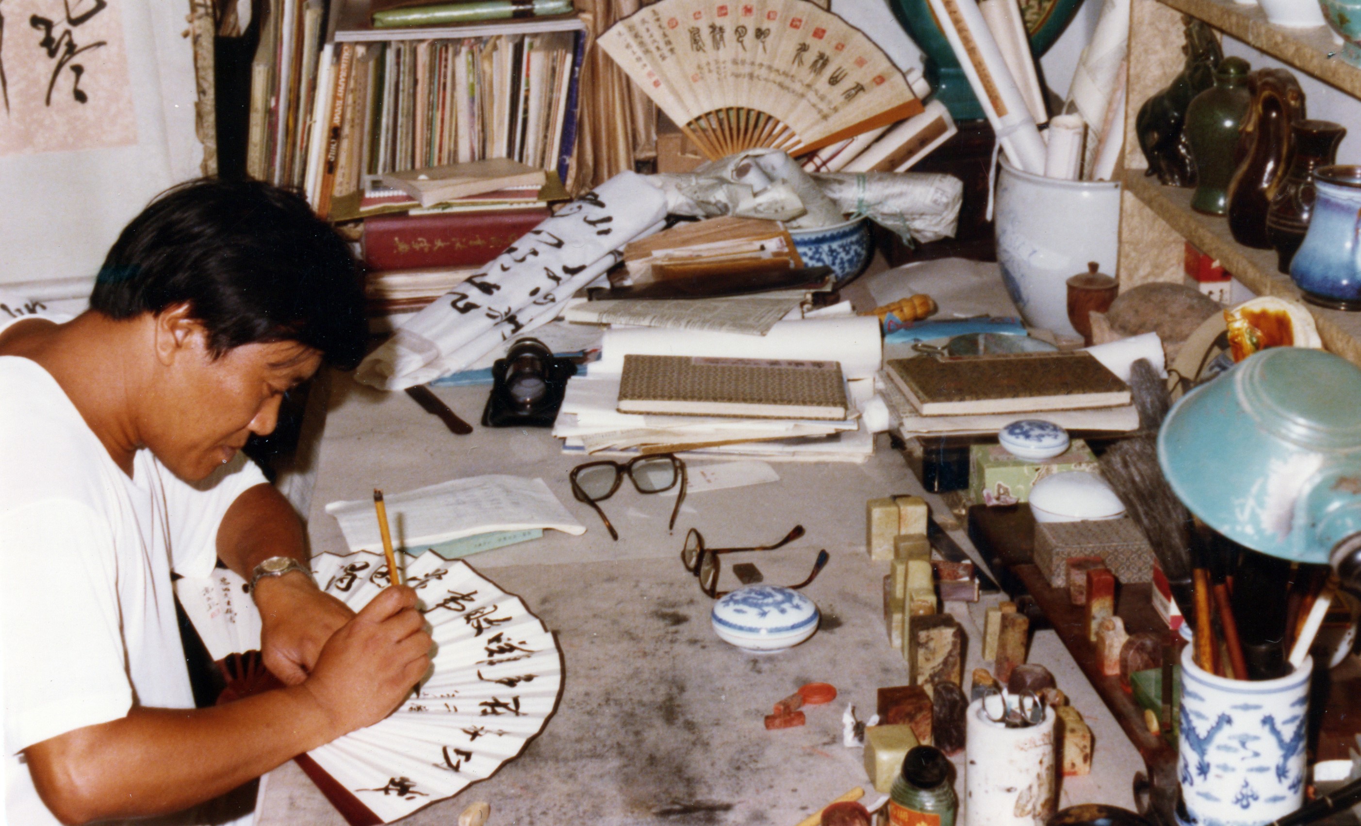 杨再春谈创立中国书法家协会,中国书法家协会创始人之一杨再春