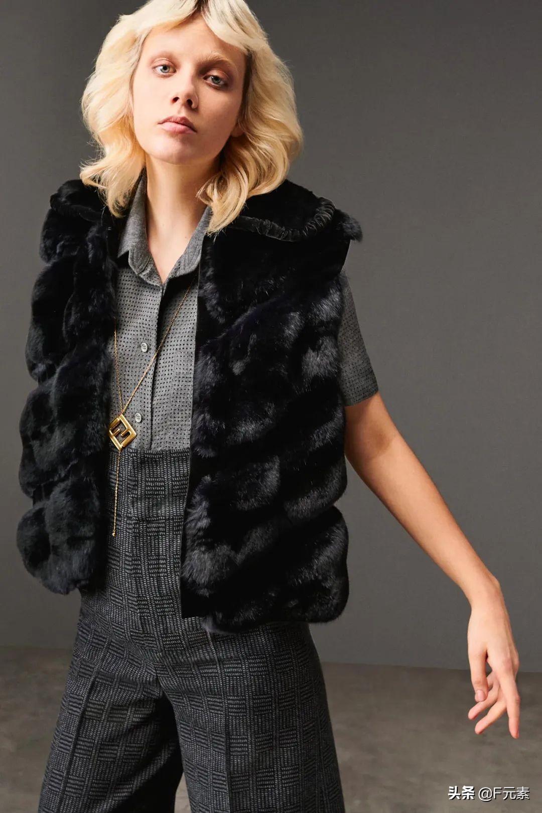 fendi皮草,用皮草记录时代fendi2020秋冬发布