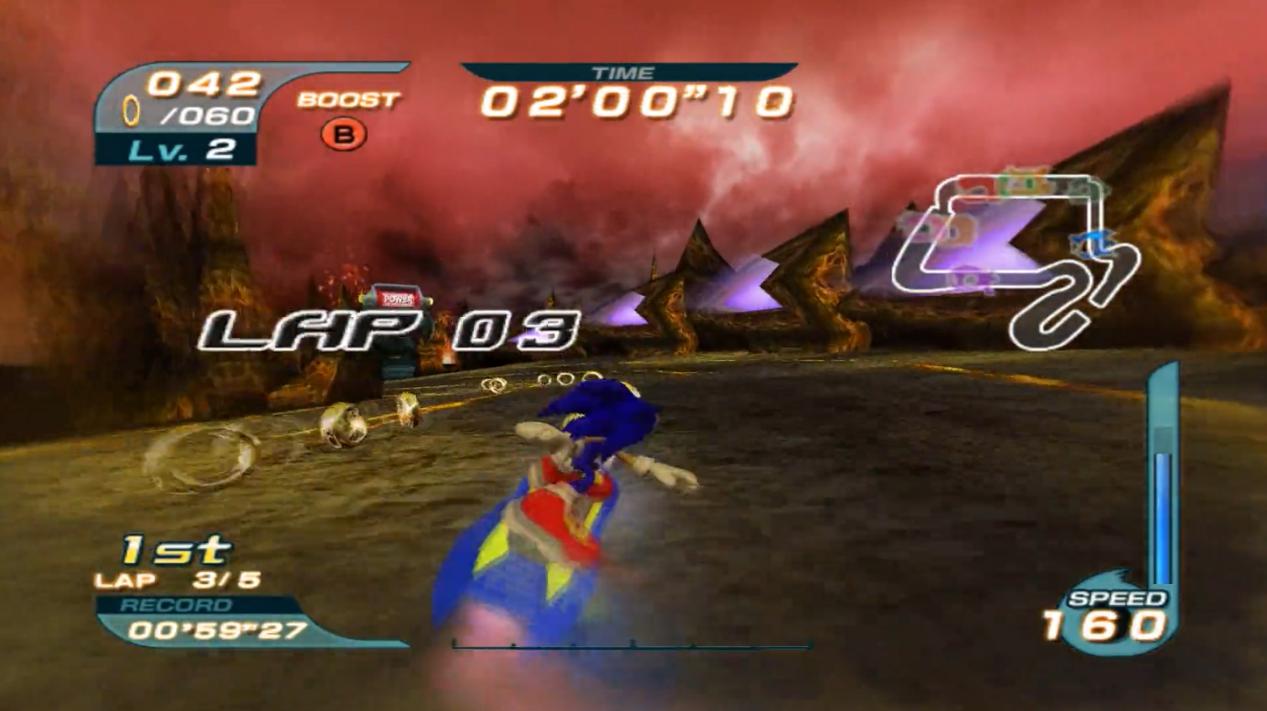 世嘉刺猬索尼克速通,索尼克滑板竞速