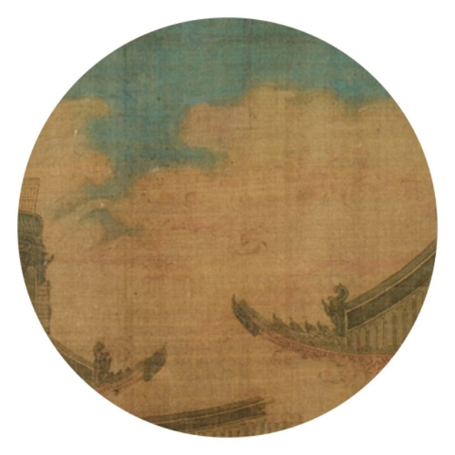 宋代名画瑞鹤图,宋徽宗瑞鹤图挂画