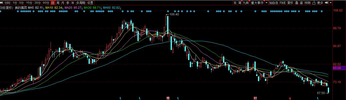 美的集团为什么跌这么多,美的集团盈利分析
