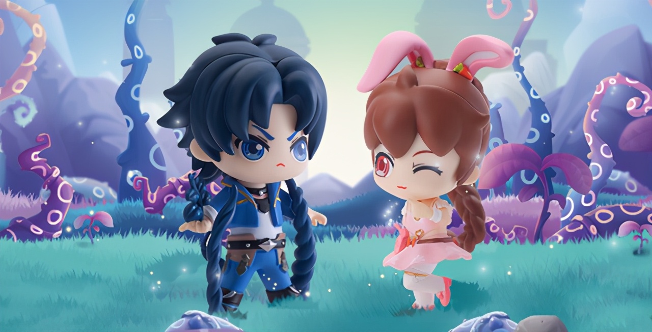 斗罗大陆小舞的手办多少钱,斗罗大陆五年后的小舞和唐三手办