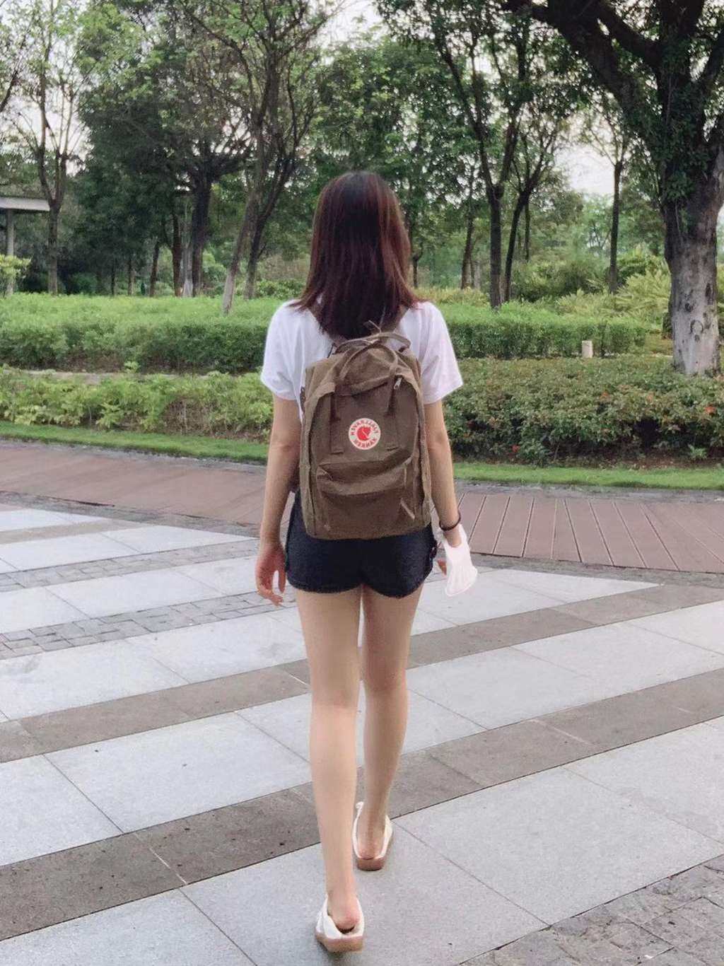 OOTD丨出门背Fjaliraven北极狐双肩包