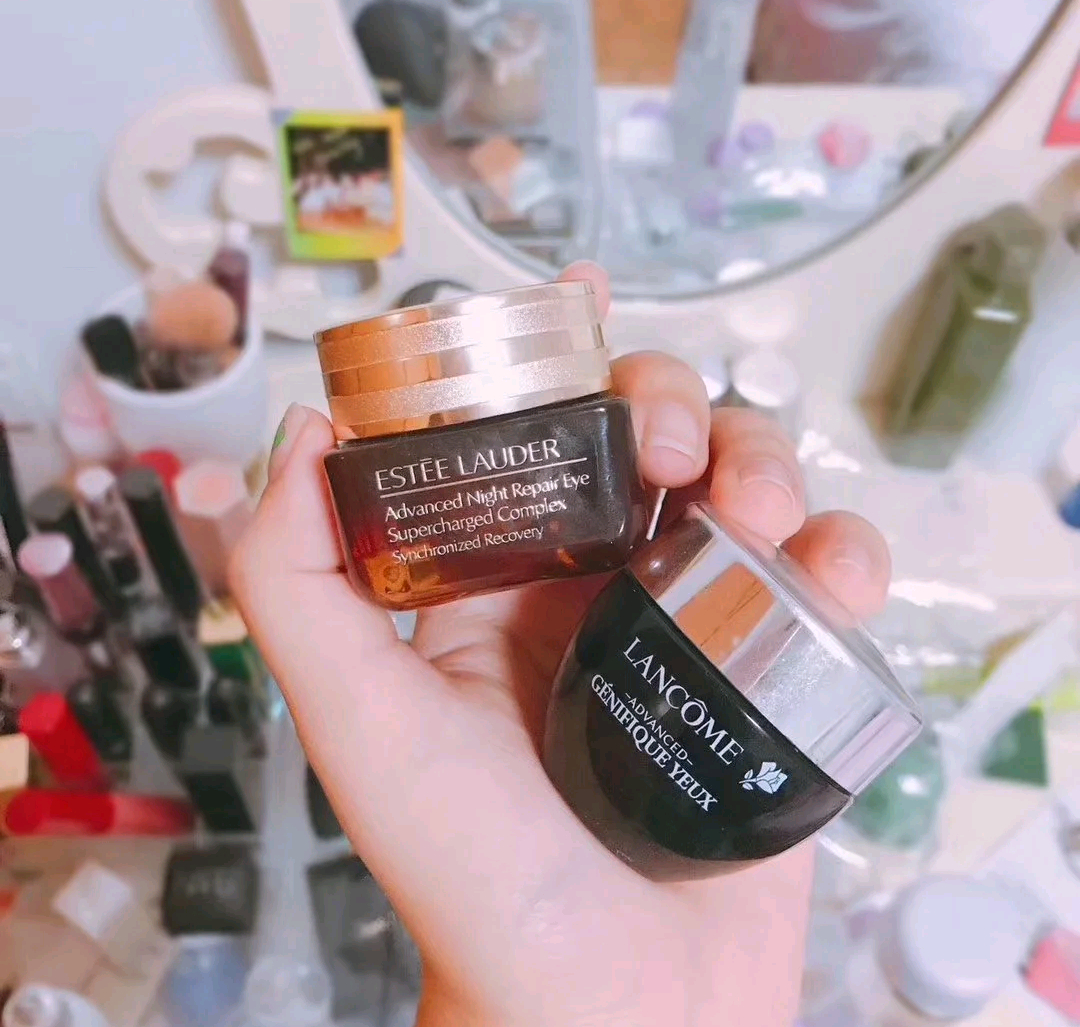 雅诗兰黛小棕瓶和兰蔻眼霜哪个好,雅诗兰黛小棕瓶和兰蔻小黑瓶对比