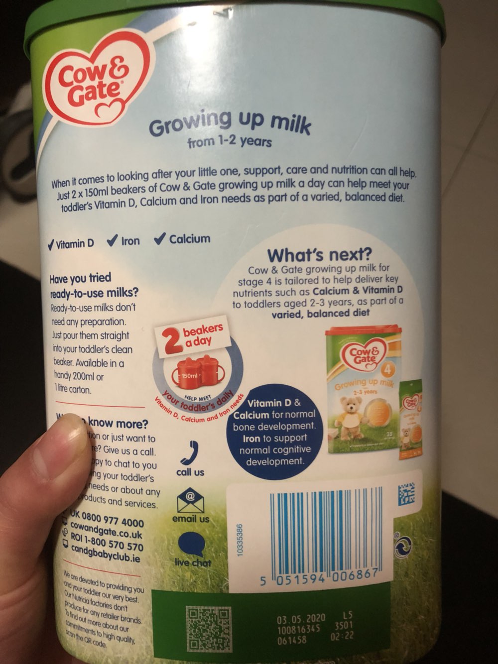 牛栏英国原装进口奶粉,婴儿奶粉哪个品牌好价格又实惠