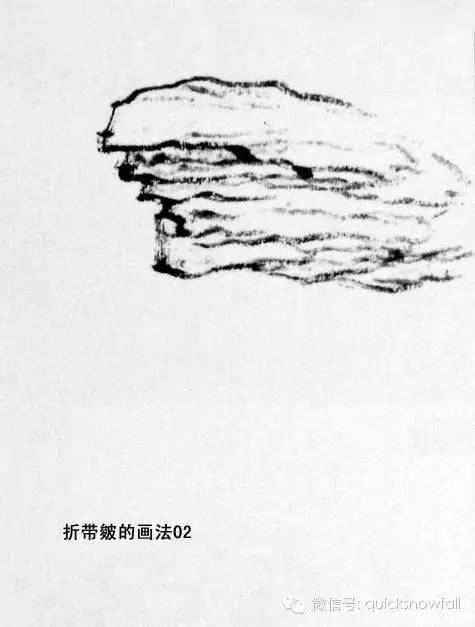北派山水画山石画法,山水画技法山石的基本画法解析