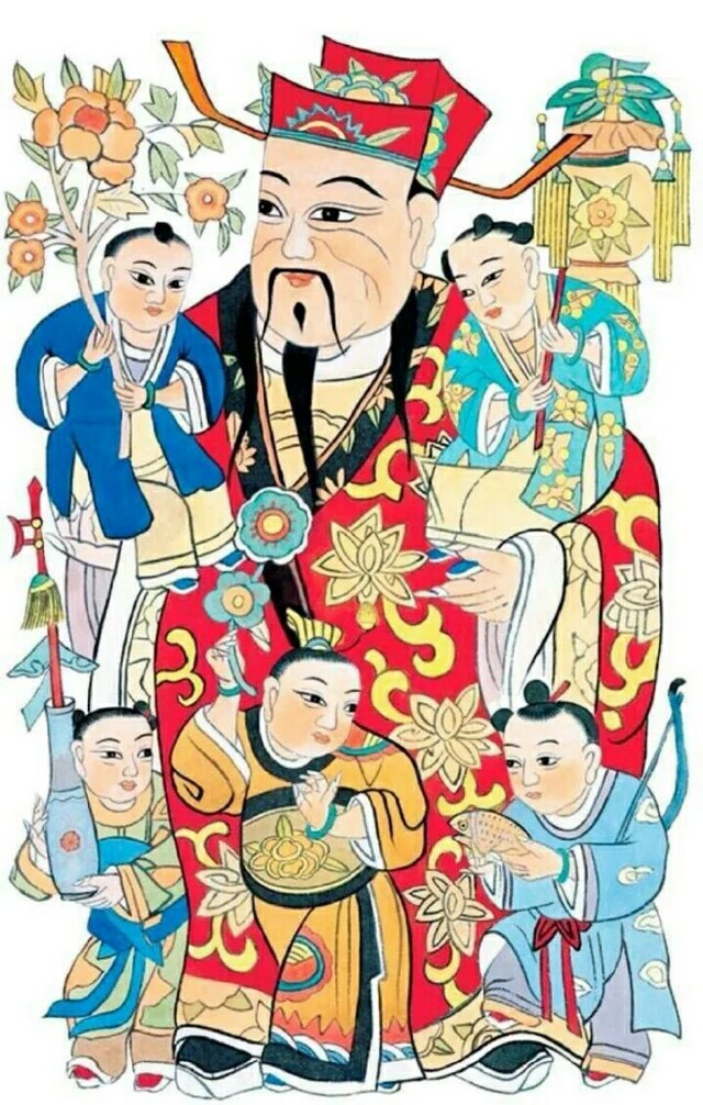 财运亨通财神爷图片超清壁纸,财神爷高清壁纸全面屏手机