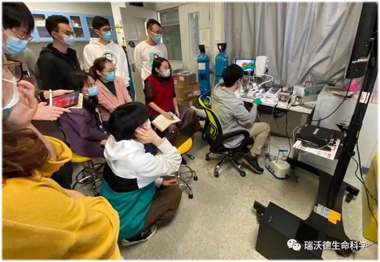 用显微镜做实验的视频,学习使用显微镜的实验现场照片