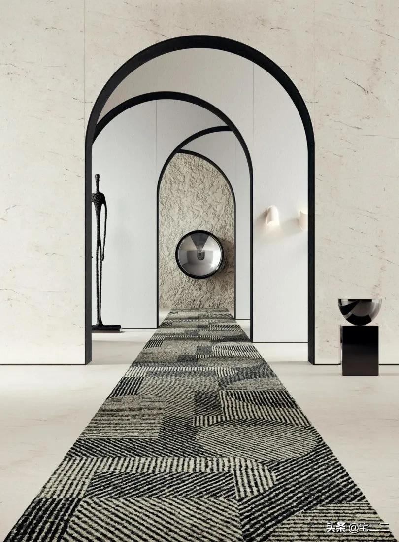 房间地毯推荐博主,国外博主的家地毯