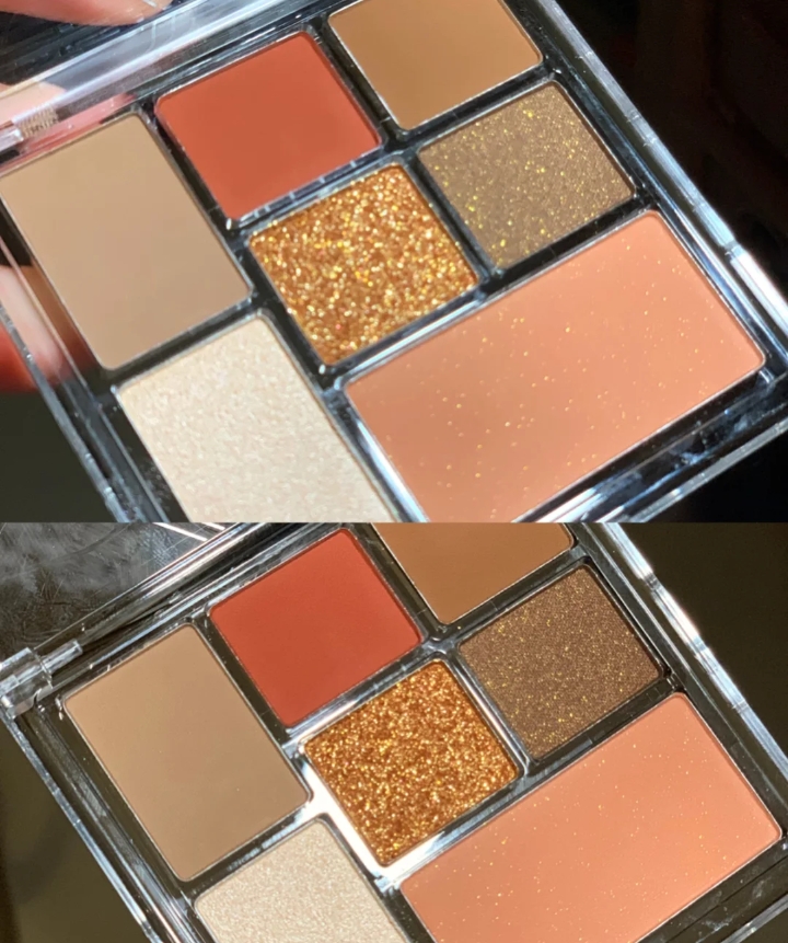 显色度高不飞粉的多色平价眼影盘,颜色多又平价的学生党眼影盘