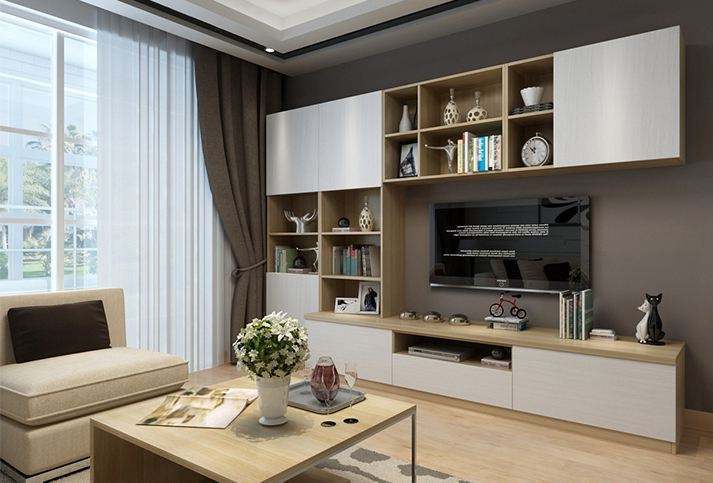 房子装修简单却很实用电视背景墙,新房装修需要改什么