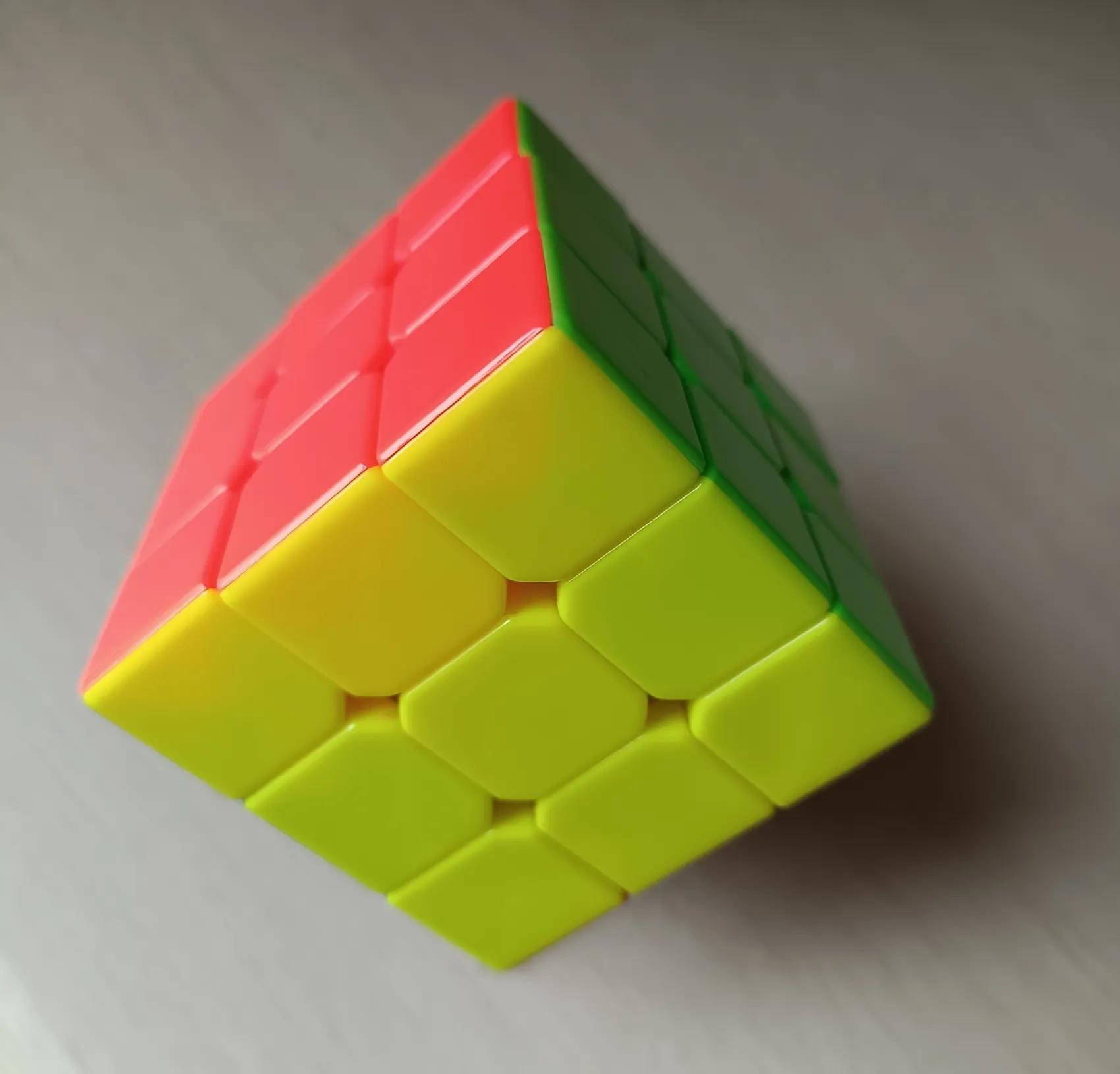 三阶魔方cfop复原法,魔方三阶黄色十字架复原