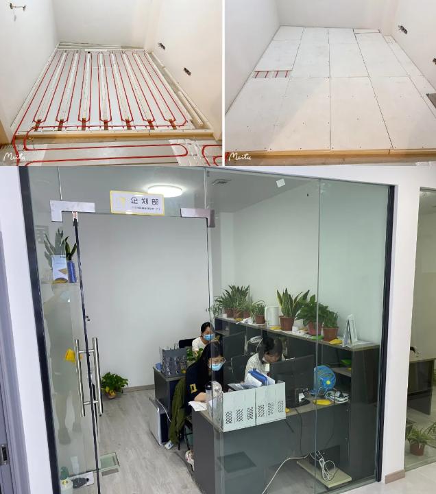 地暖体验馆,地暖不同品牌测评