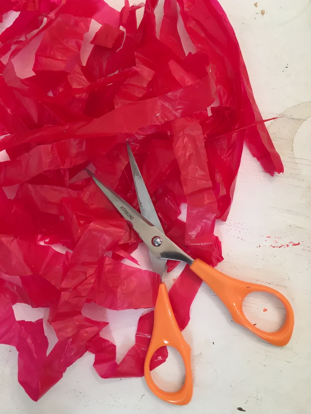 有塑料袋的手工,用塑料袋做的手工活