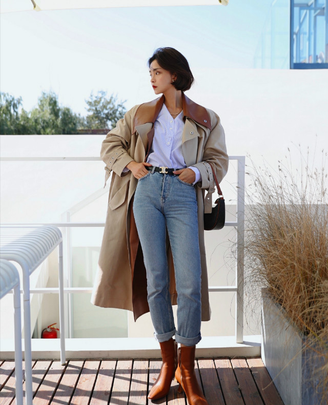 短靴中靴长靴到底应该怎么穿,小短腿穿长靴还是中筒靴