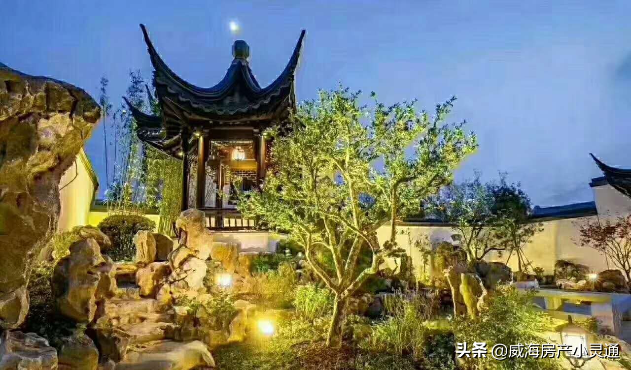 荣成中式合院实景视频,威海荣成中式合院别墅