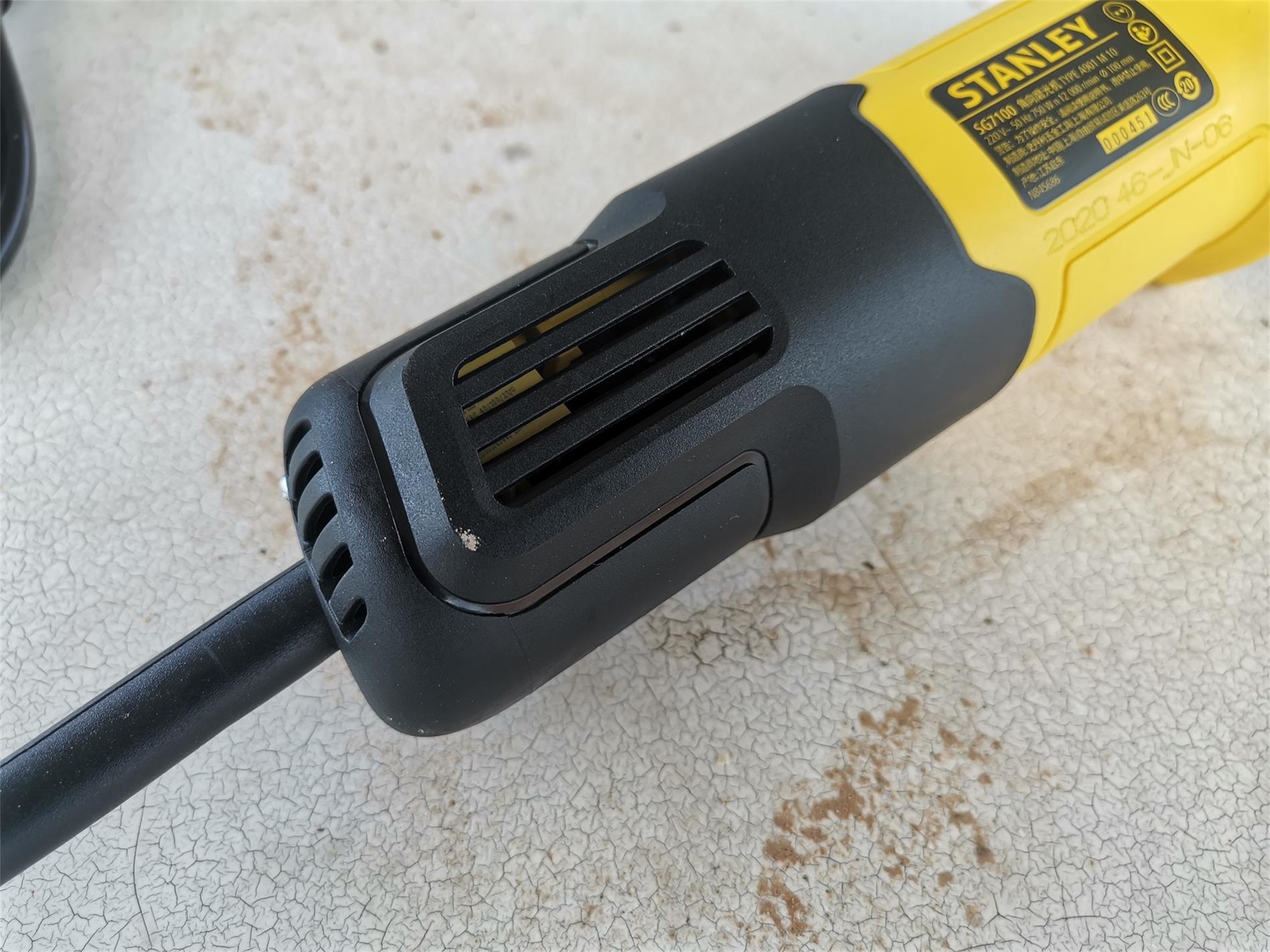 史丹利sg7100角磨机怎么用,史丹利7100角磨机质量好吗