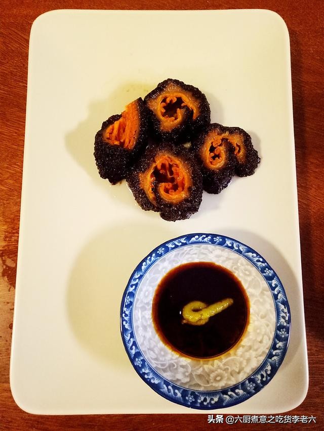 海参刺身的正确吃法,海参刺身吃法大全