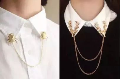 冬季胸针怎么戴,胸针百搭用法图解图片大全