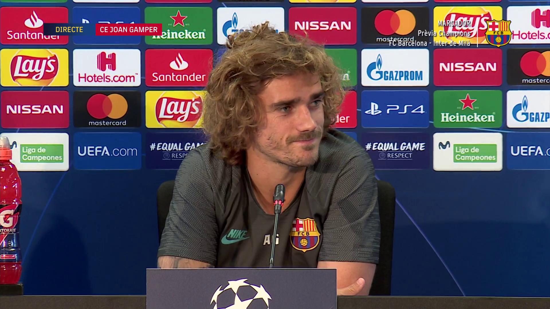 格列兹曼谈梅西,格列兹曼谈乌拉圭