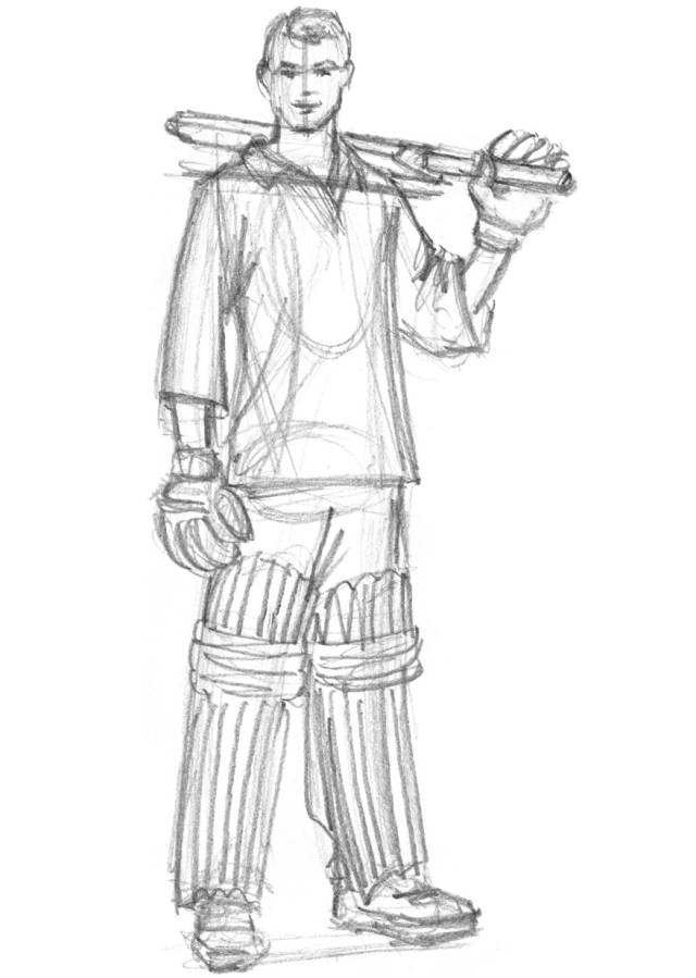 脸部线稿基础画法,线稿结构图怎么画