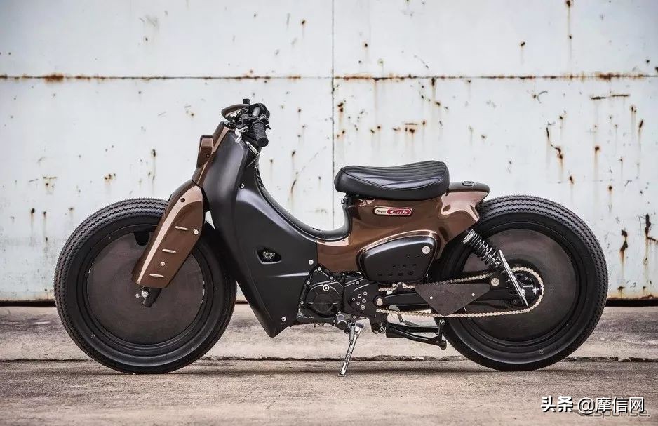 泰国K-Speed发布咖啡复古定制版本田超级幼兽