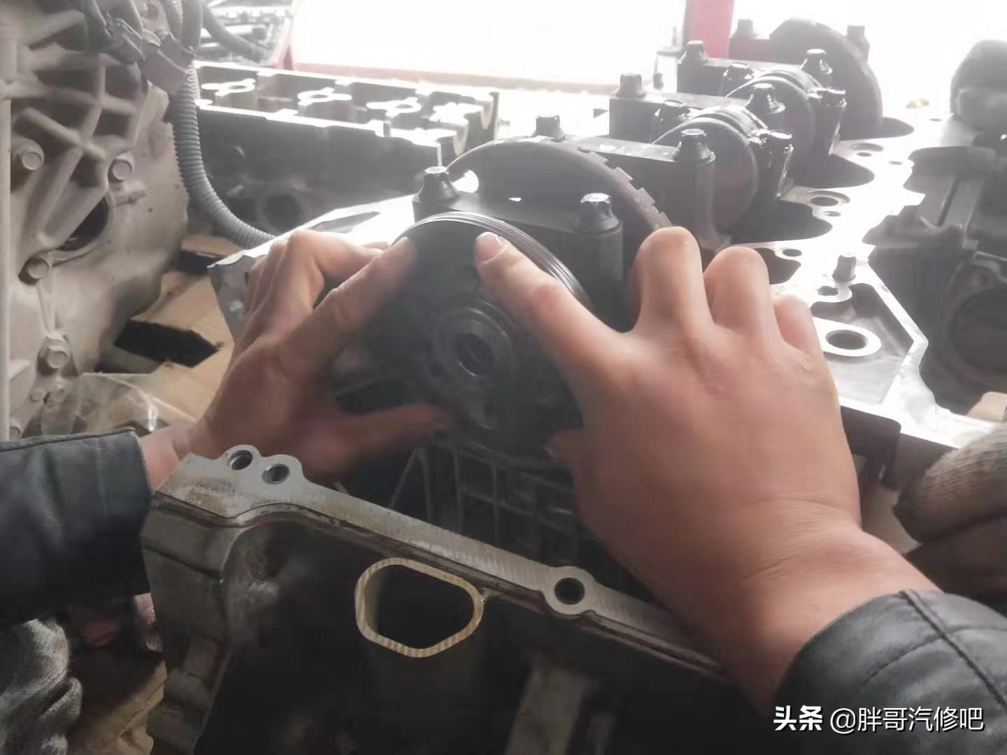 天籁2.0发动机大修,天籁2.3大修完发动机报正时故障