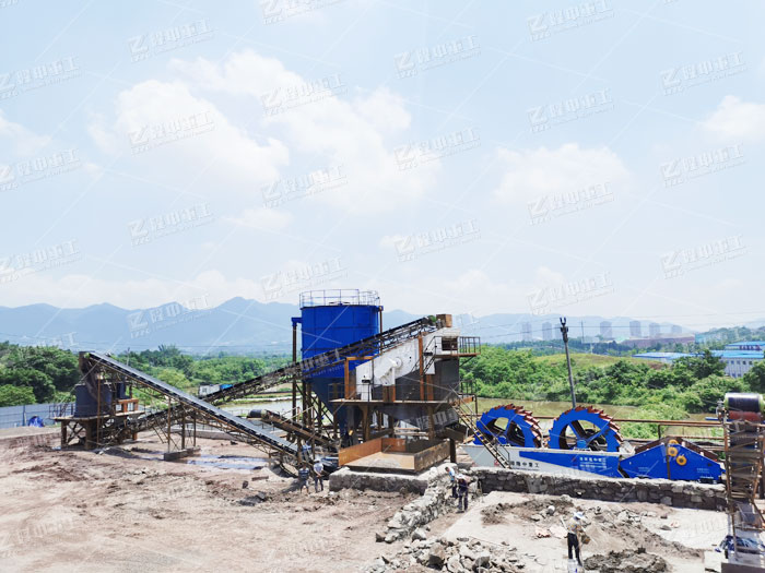 沙土洗沙工艺流程,洗砂厂怎么洗沙子洗得最干净