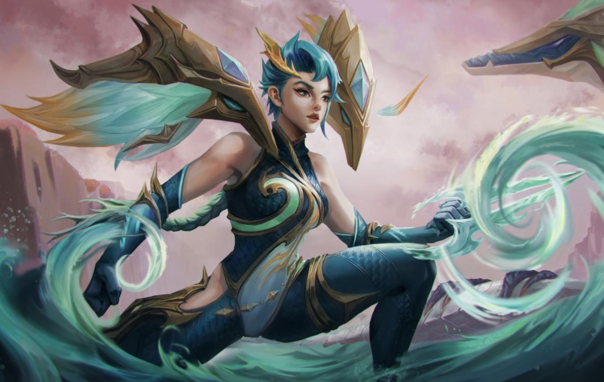 LOL手游:玉剑系列来袭!金克斯新皮0元赠,攒2000点券给女坦很香