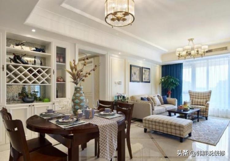 碧桂园120精装房改造3万预算,轻奢碧桂园102平方三房两厅两卫