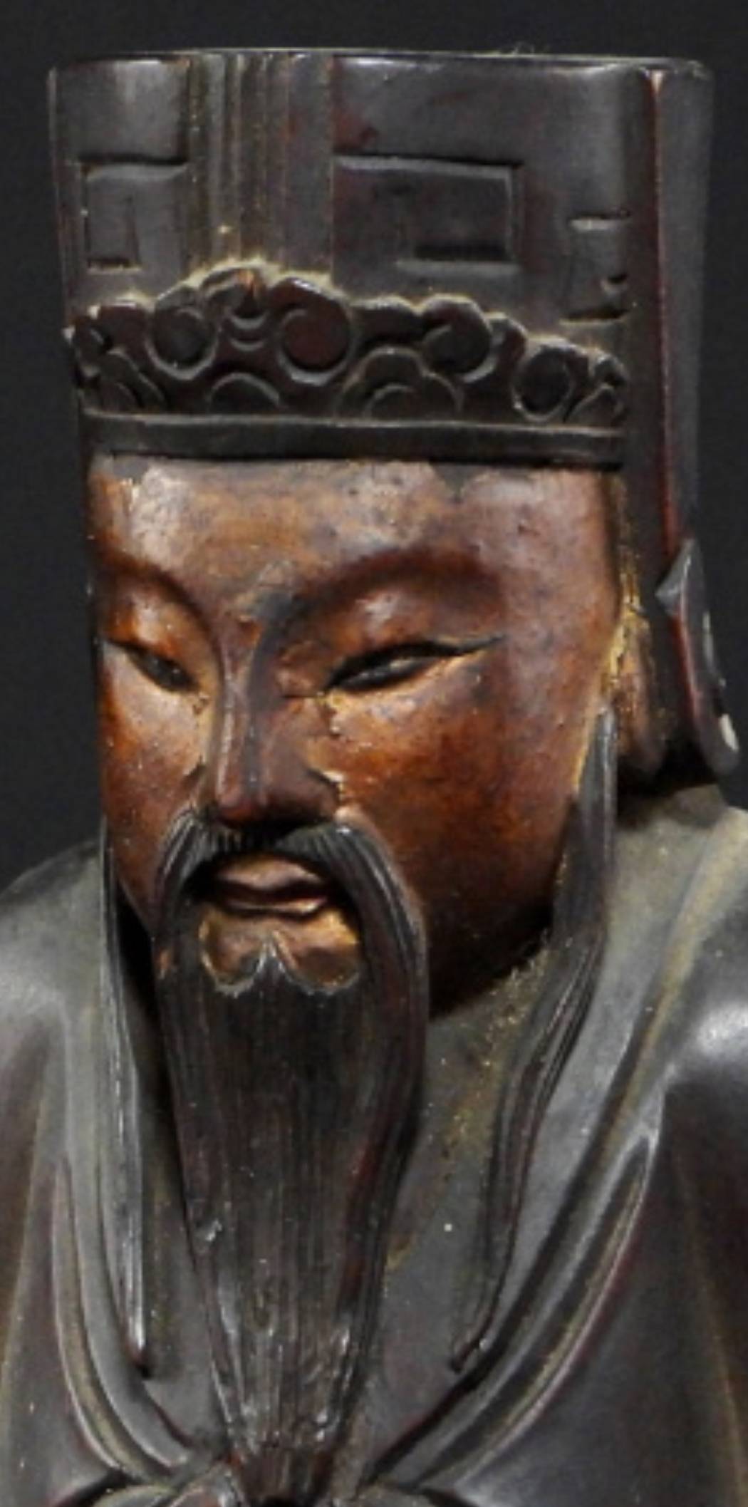 国外拍到的珍贵木材雕像果然没看走眼——适珍拍卖宝物鉴定32