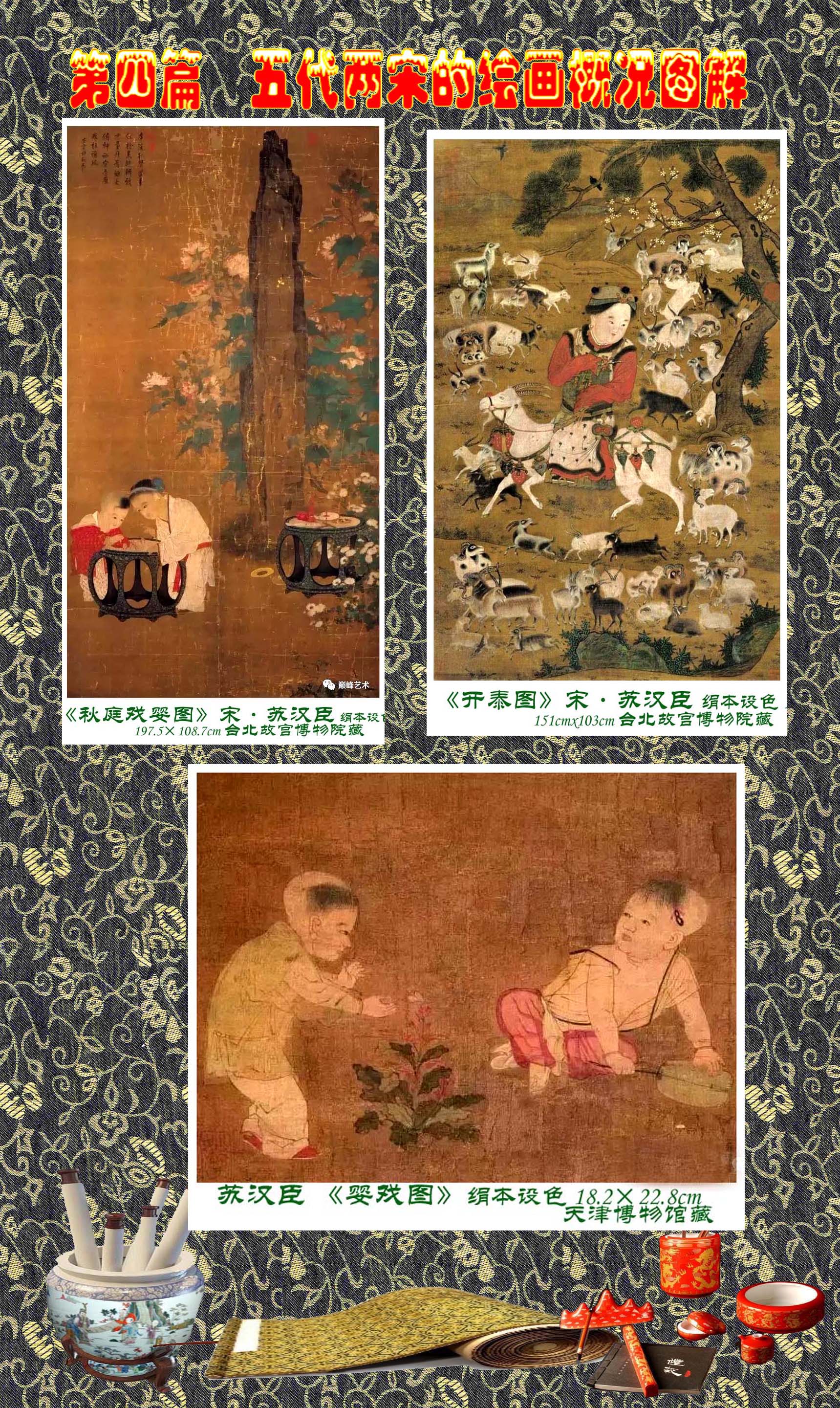 五代两宋时期中国画,中国画绘画基本知识