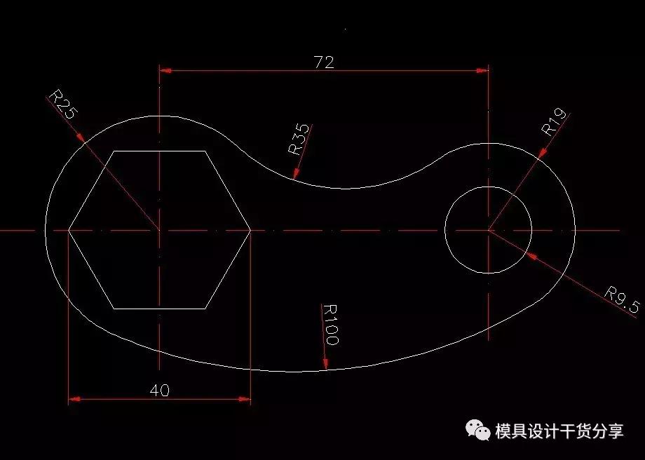 cad自学16个练习图,cad新手练习45张基础图室内设计