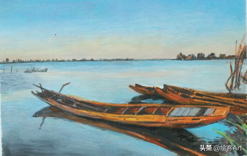 儿童油画棒初学者入门作品,儿童油画棒初学者入门简单出效果