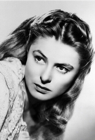 英格丽·褒曼，好莱坞大放光芒的瑞典巨星，被美国评为最伟大演员