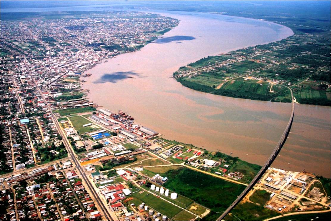 南美的圭亚那和苏里南,南美苏里南